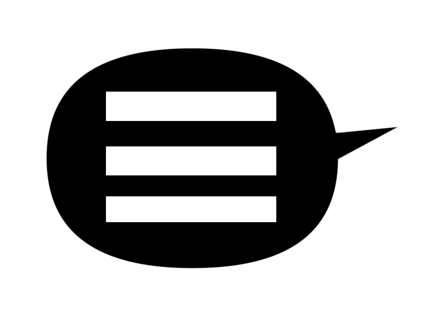 speech bubble